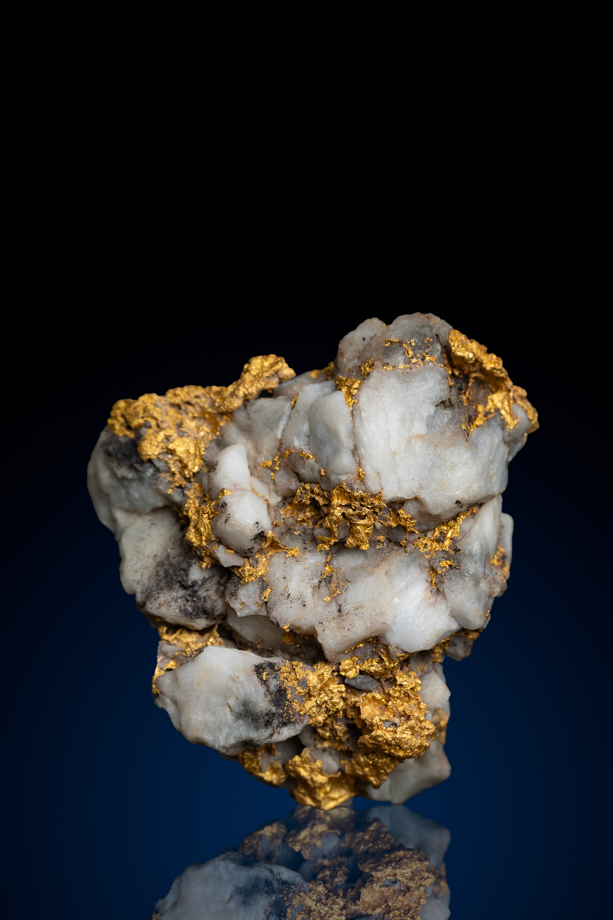 (image for) Intricate Gold and Quartz Specimen - Placer County, CA